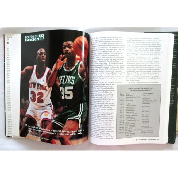 Boston Celtics Encyclopedia Book And COA Signed By Bill Russell Hardcover - Picture 7 of 11